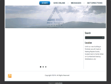 Tablet Screenshot of newheightsky.com